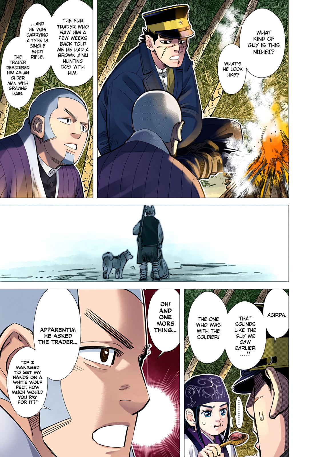 Read Golden Kamuy (Colored) chapter 26 image 11 on Lezhin