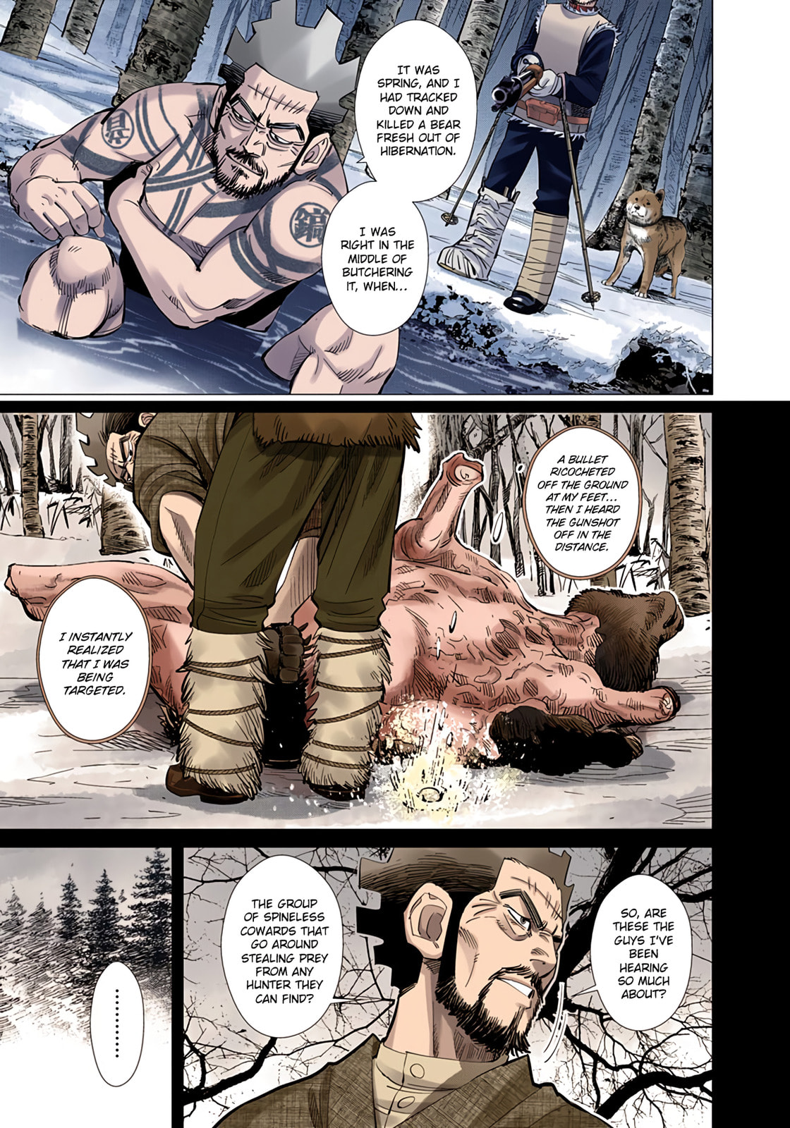 Read Golden Kamuy (Colored) chapter 26 image 4 on Lezhin
