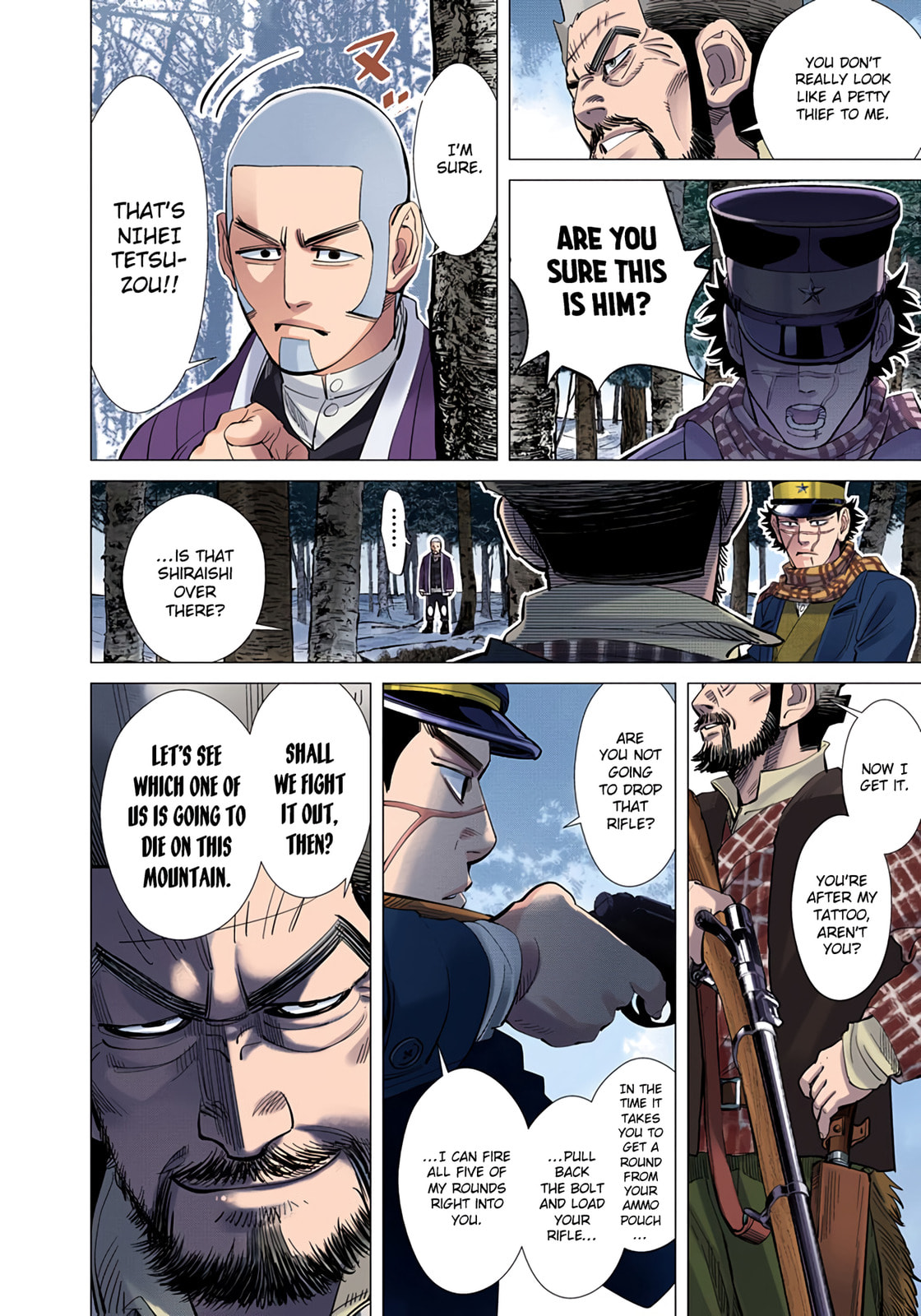 Read Golden Kamuy (Colored) chapter 27 image 13 on Lezhin