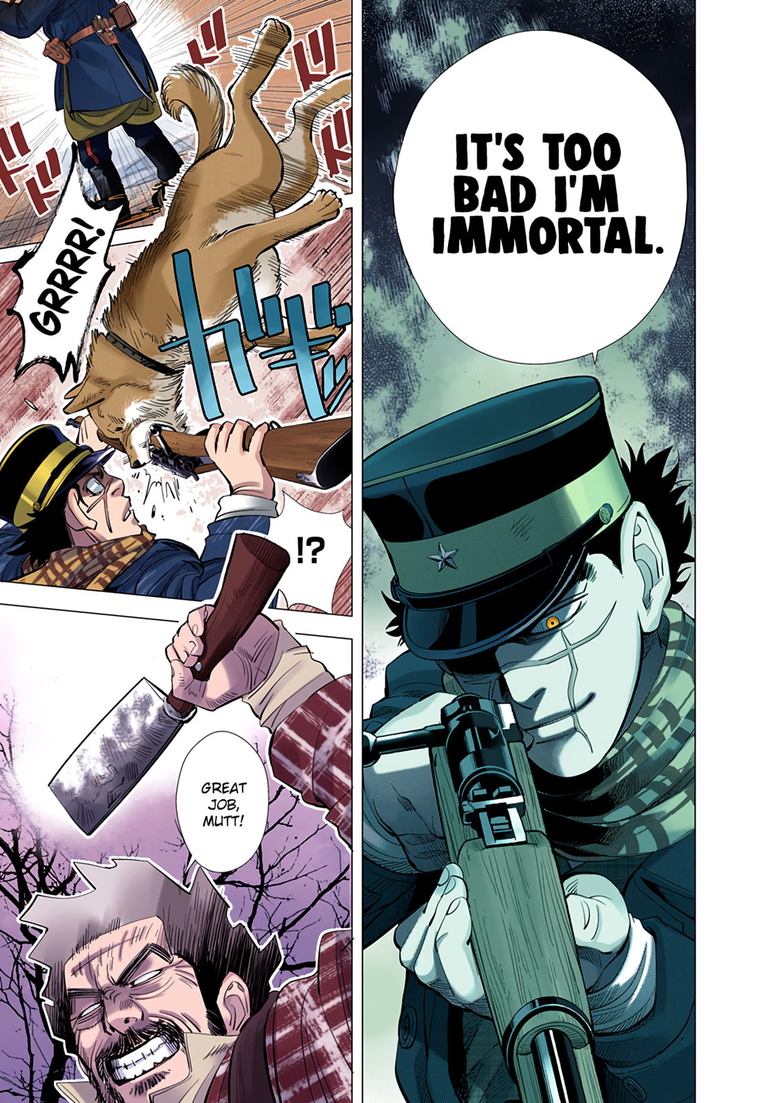 Read Golden Kamuy (Colored) chapter 27 image 14 on Lezhin