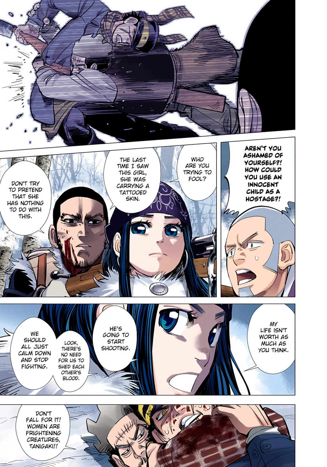 Read Golden Kamuy (Colored) chapter 28 image 10 on Lezhin