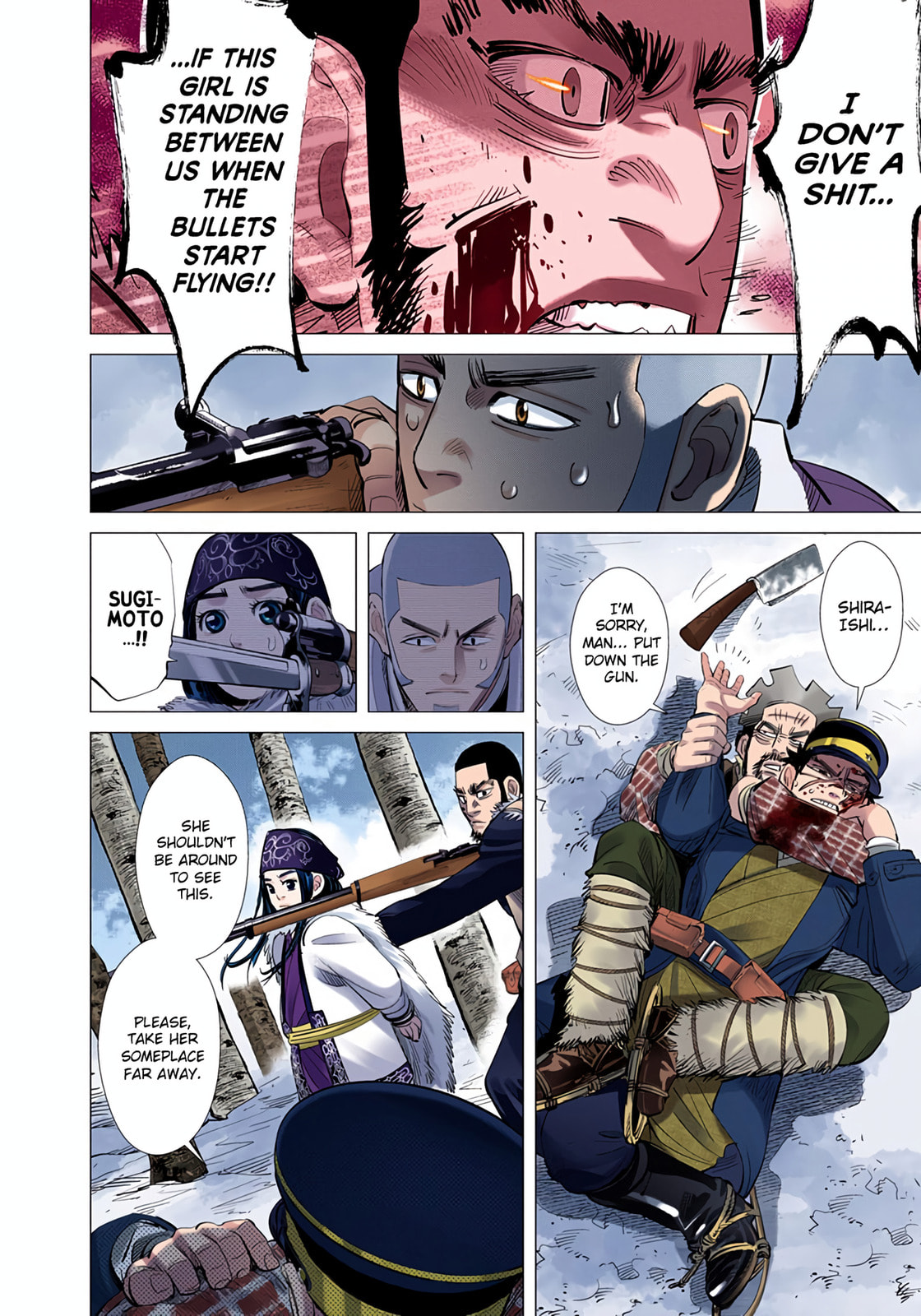 Read Golden Kamuy (Colored) chapter 28 image 11 on Lezhin
