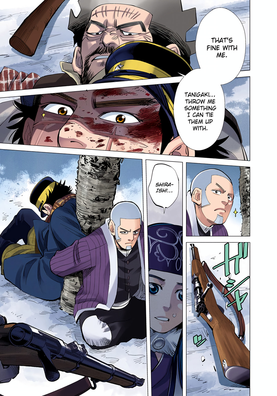 Read Golden Kamuy (Colored) chapter 28 image 12 on Lezhin