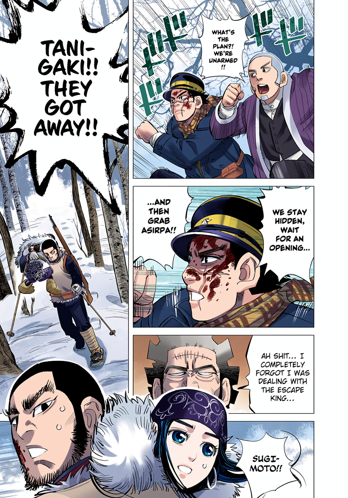 Read Golden Kamuy (Colored) chapter 28 image 14 on Lezhin