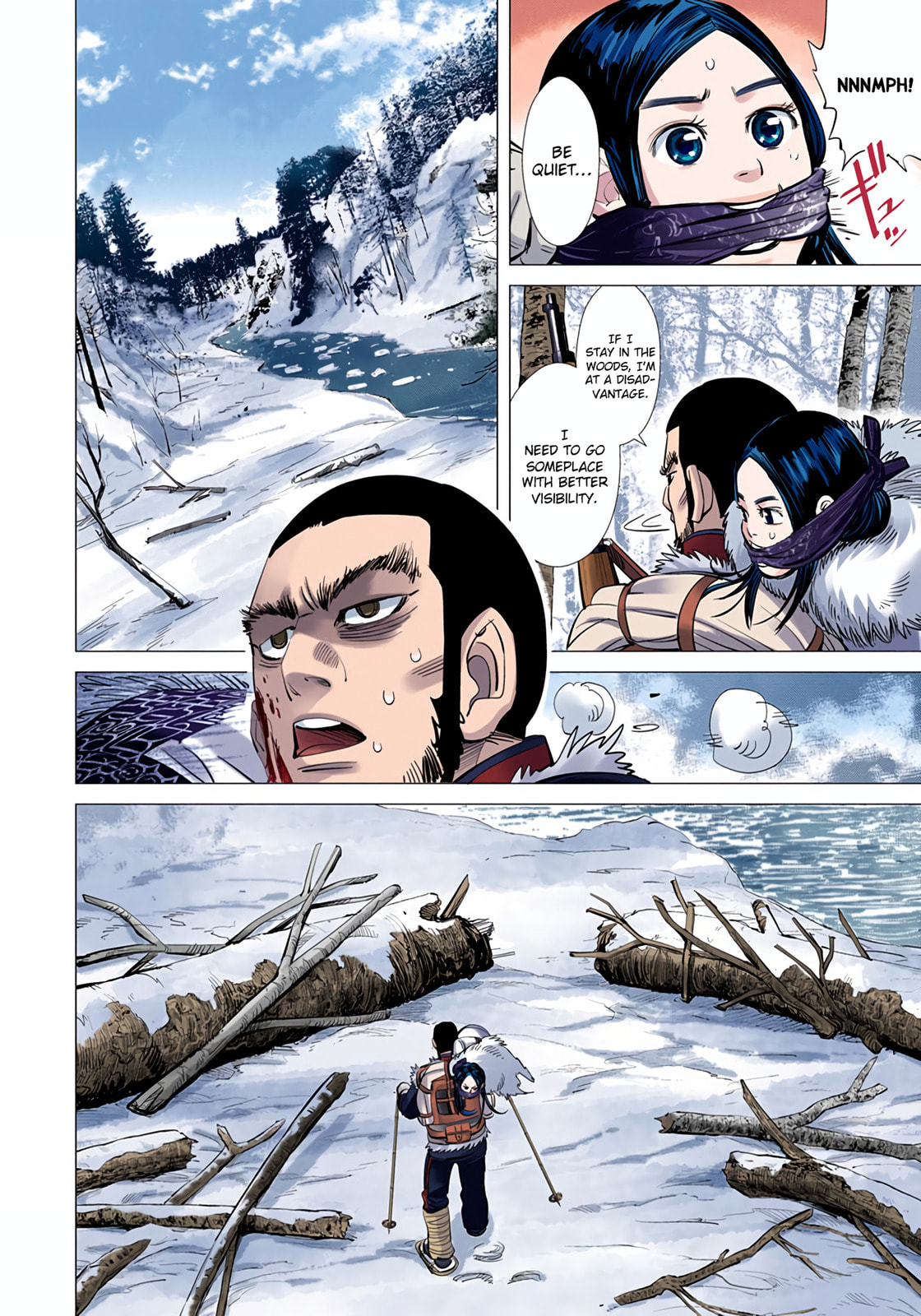 Read Golden Kamuy (Colored) chapter 28 image 15 on Lezhin