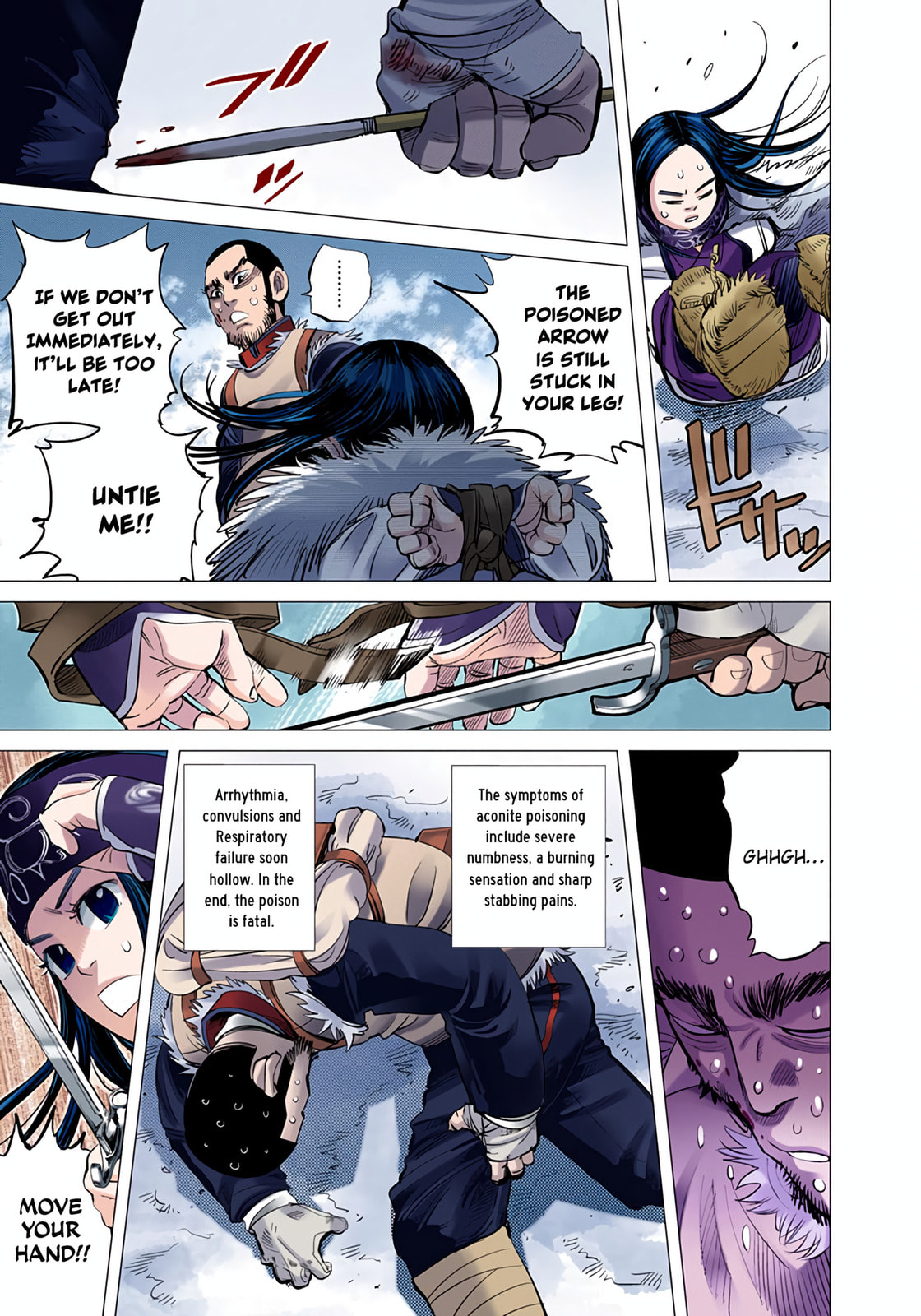 Read Golden Kamuy (Colored) chapter 28 image 18 on Lezhin
