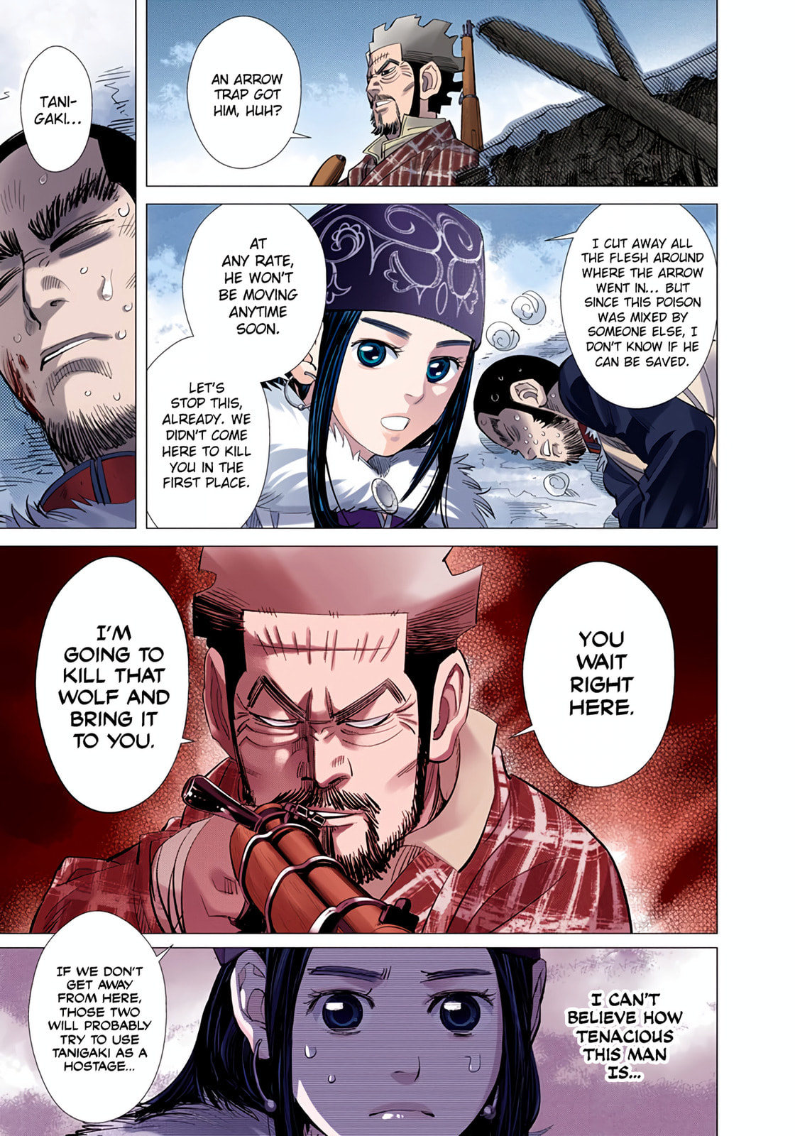 Read Golden Kamuy (Colored) chapter 28 image 20 on Lezhin