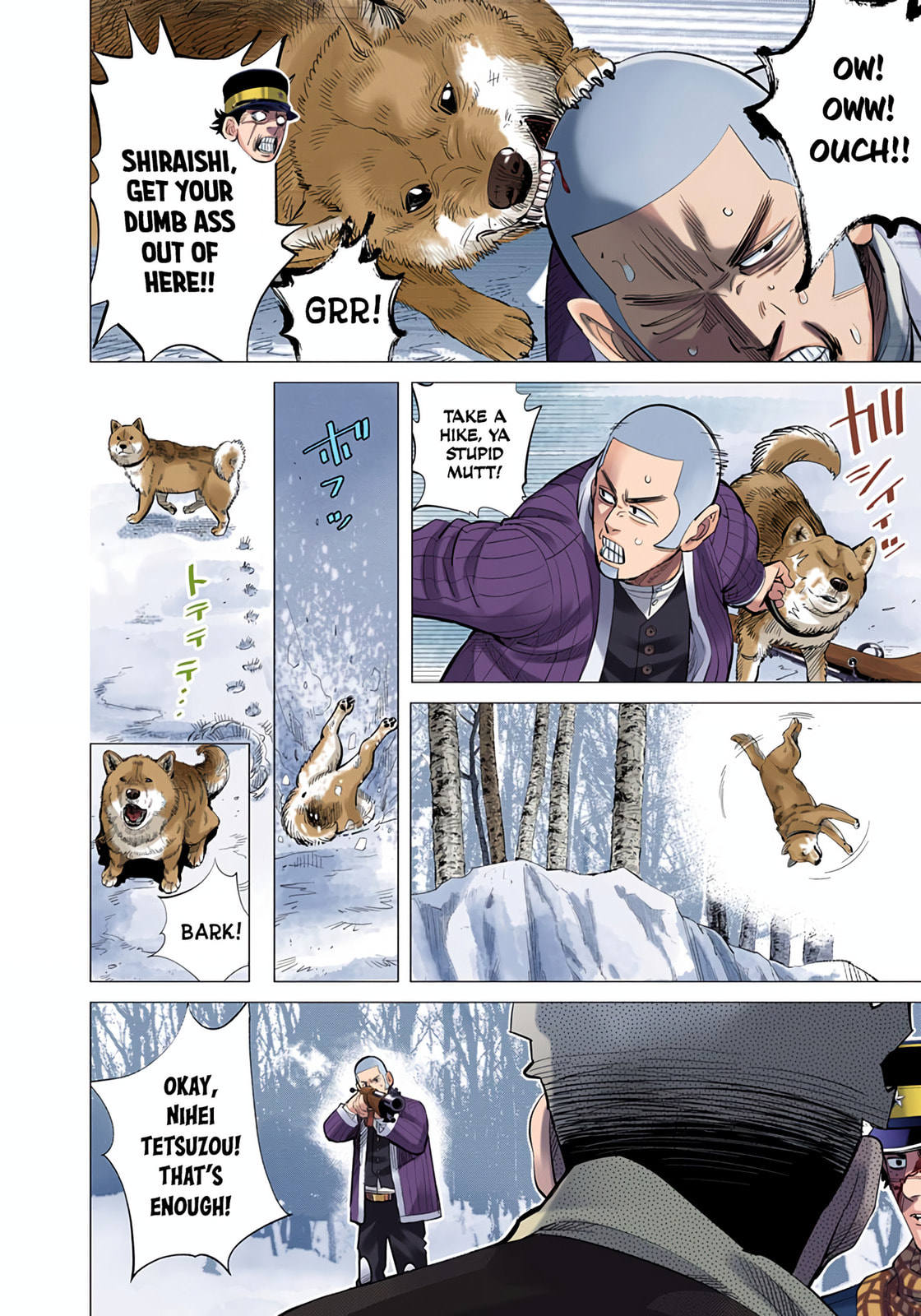 Read Golden Kamuy (Colored) chapter 28 image 7 on Lezhin