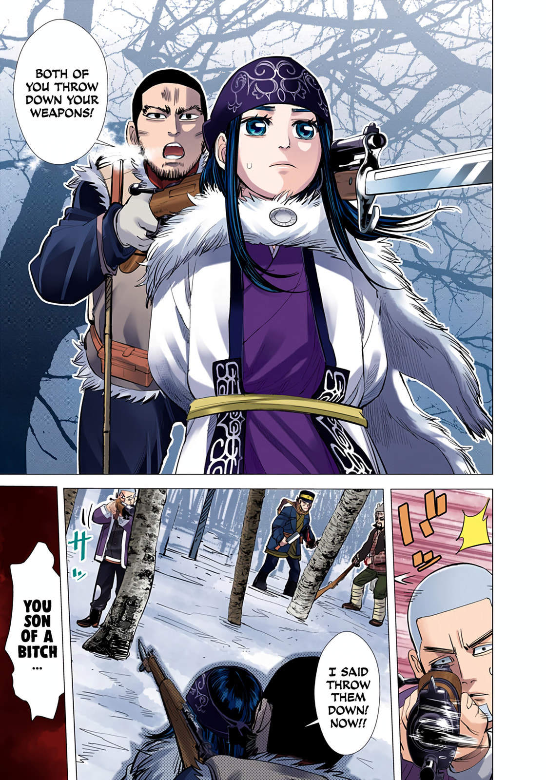 Read Golden Kamuy (Colored) chapter 28 image 8 on Lezhin