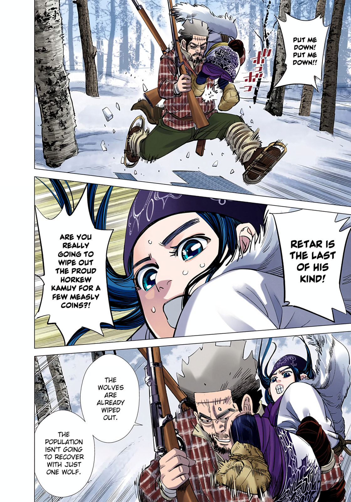 Read Golden Kamuy (Colored) chapter 29 image 1 on Lezhin