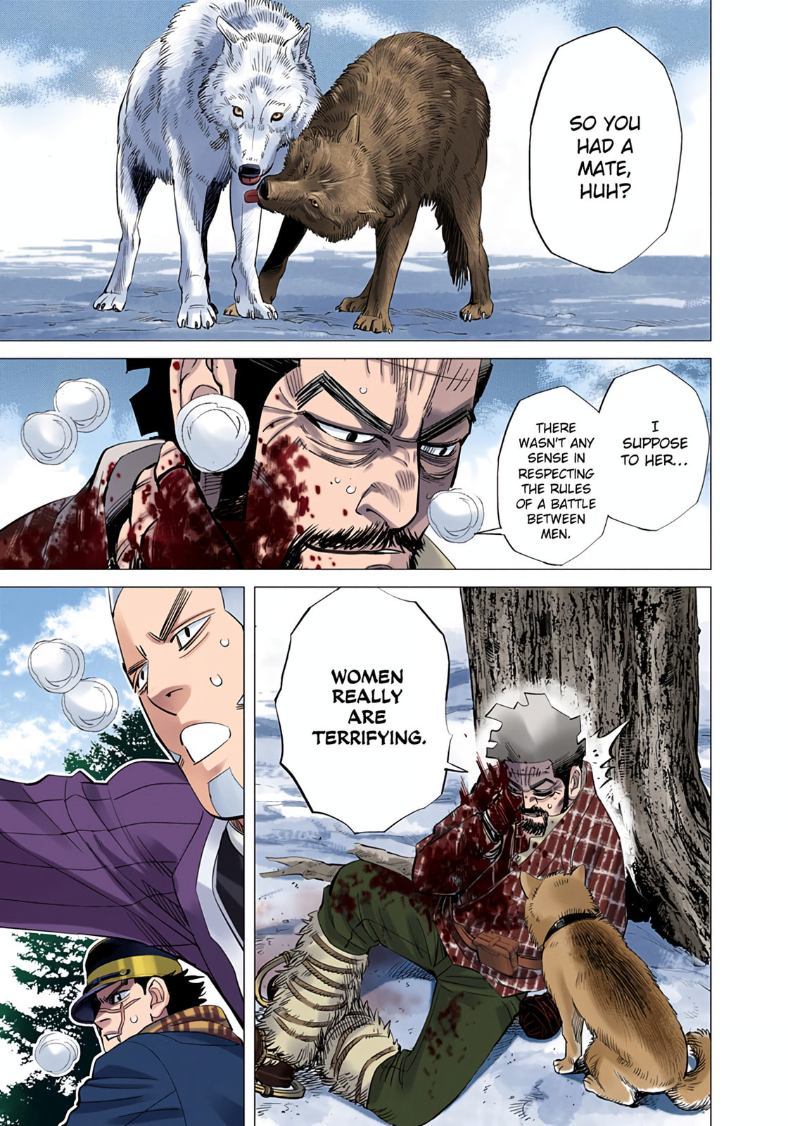 Read Golden Kamuy (Colored) chapter 29 image 13 on Lezhin