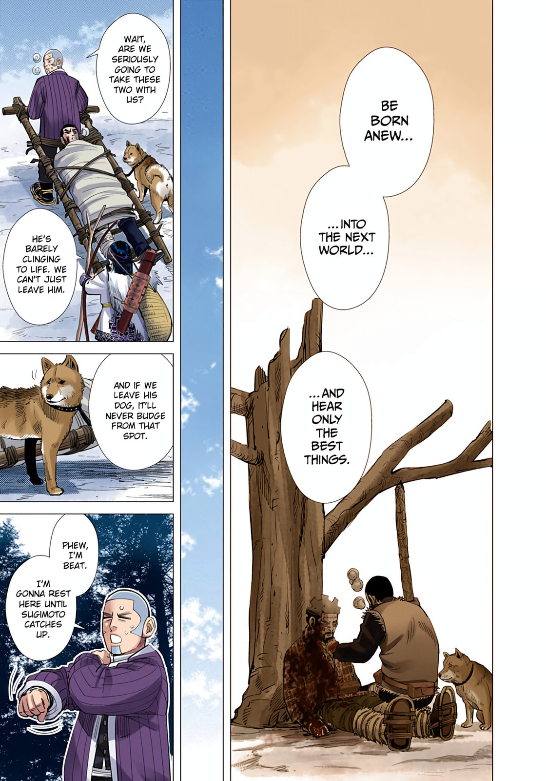 Read Golden Kamuy (Colored) chapter 29 image 17 on Lezhin