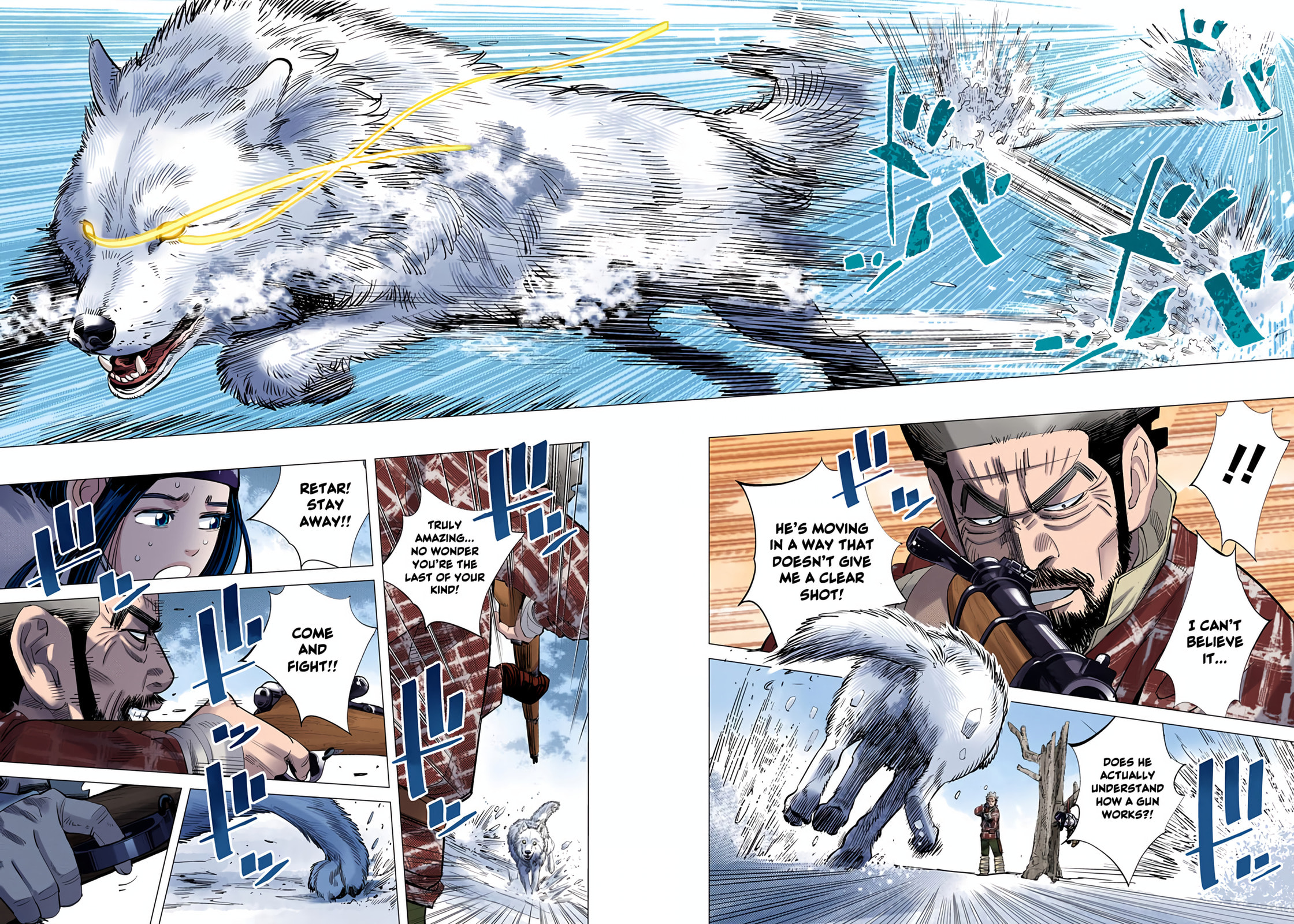 Read Golden Kamuy (Colored) chapter 29 image 7 on Lezhin