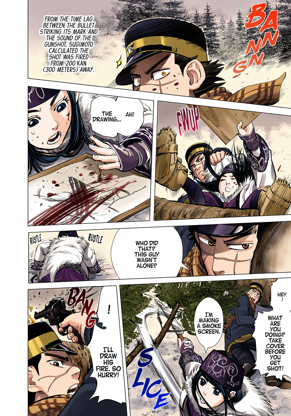 Read Golden Kamuy (Colored) chapter 3 image 10 on Lezhin