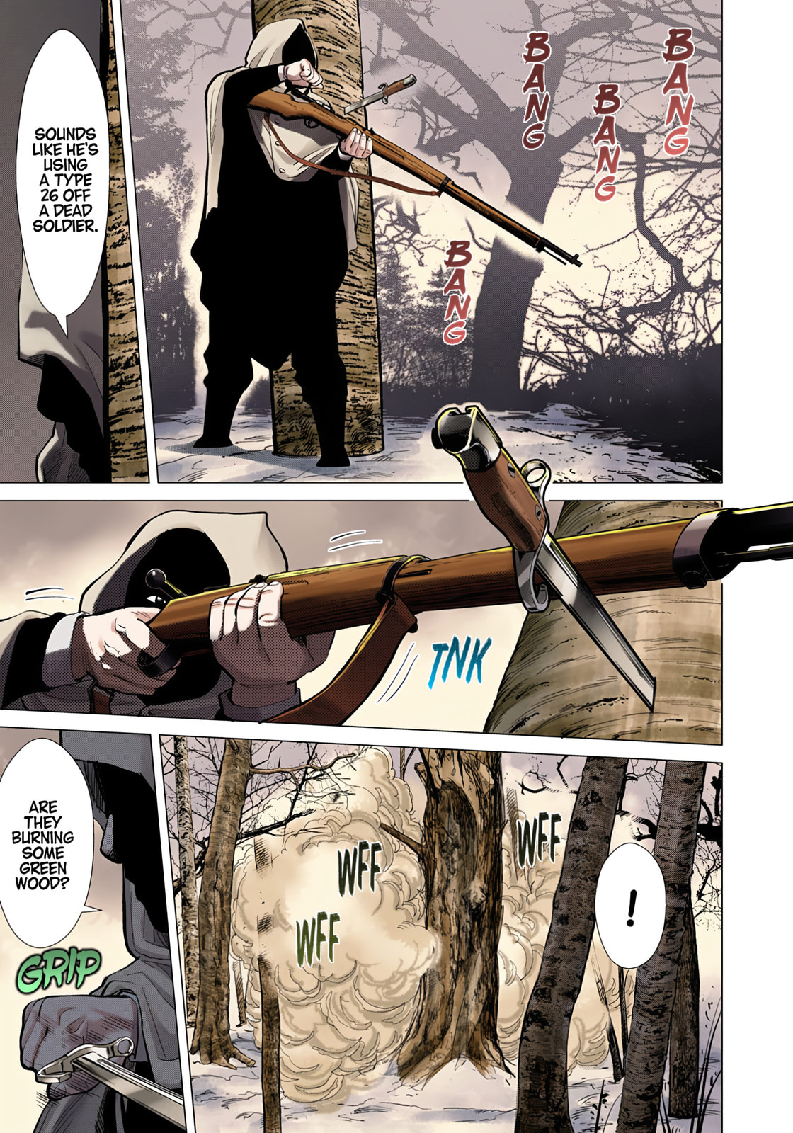 Read Golden Kamuy (Colored) chapter 3 image 11 on Lezhin