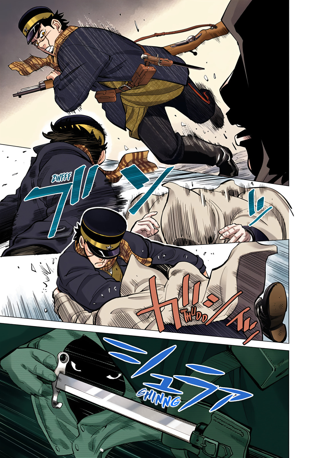 Read Golden Kamuy (Colored) chapter 3 image 15 on Lezhin