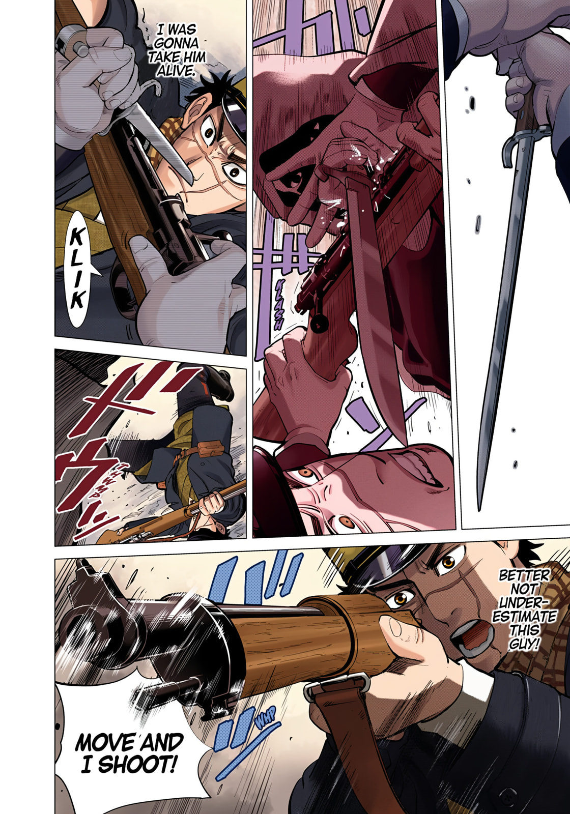 Read Golden Kamuy (Colored) chapter 3 image 16 on Lezhin