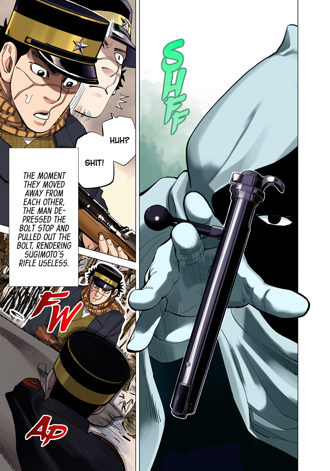 Read Golden Kamuy (Colored) chapter 3 image 17 on Lezhin