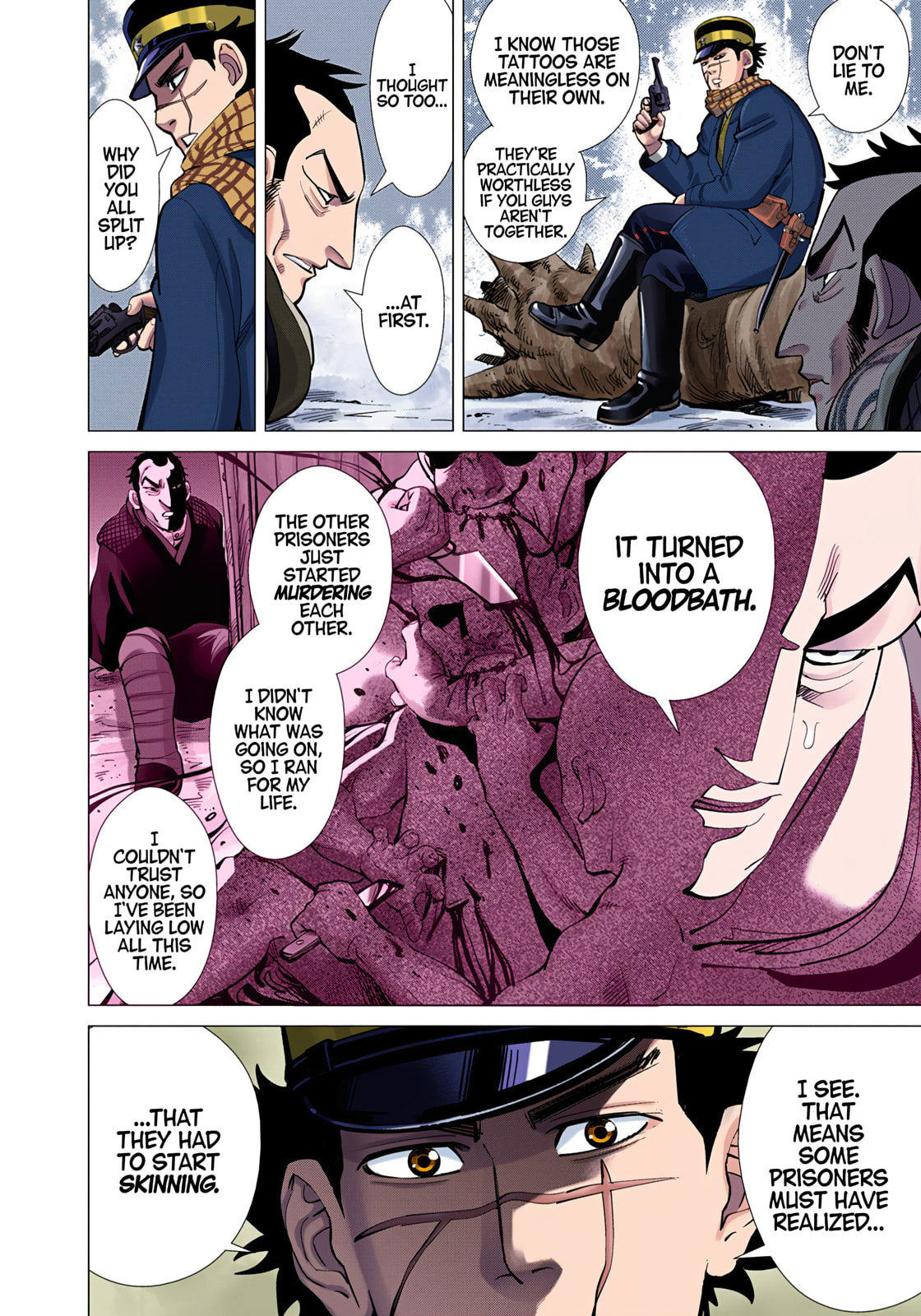 Read Golden Kamuy (Colored) chapter 3 image 2 on Lezhin