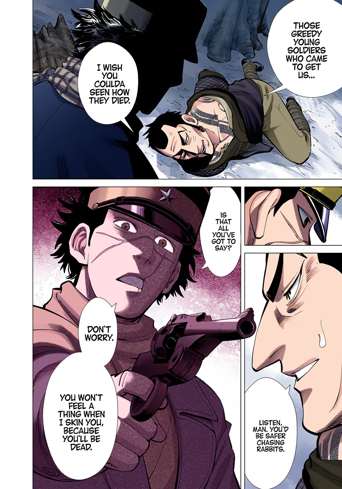 Read Golden Kamuy (Colored) chapter 3 image 4 on Lezhin