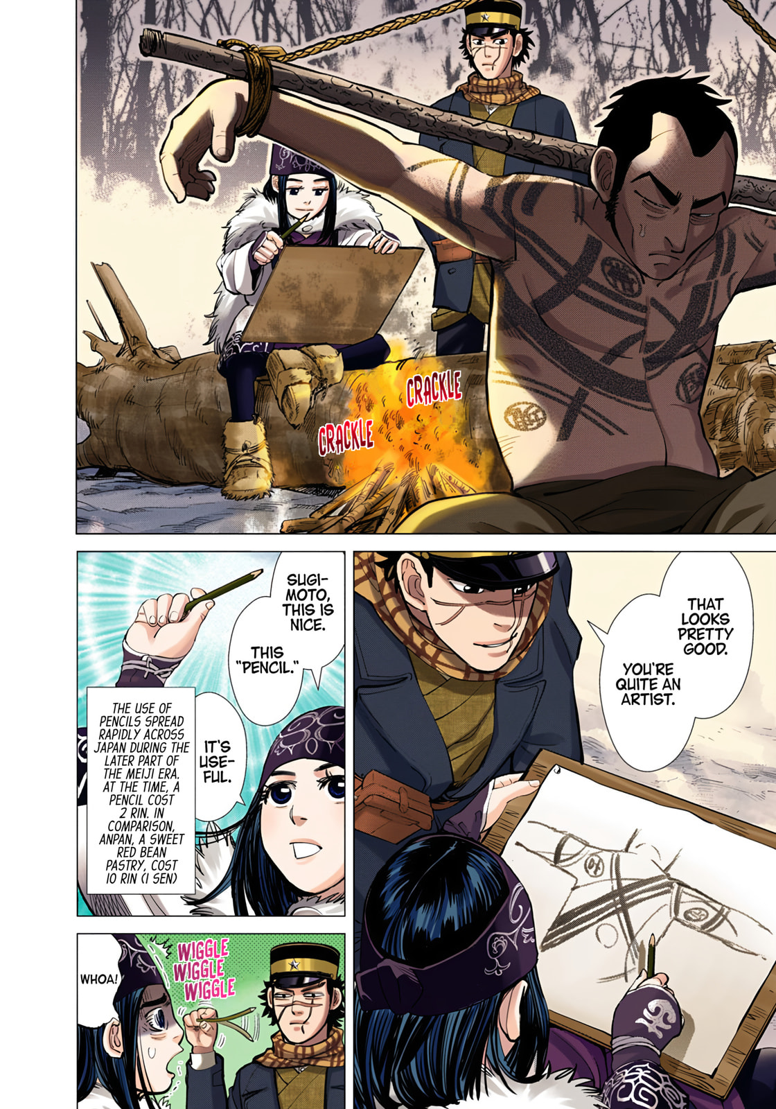 Read Golden Kamuy (Colored) chapter 3 image 6 on Lezhin