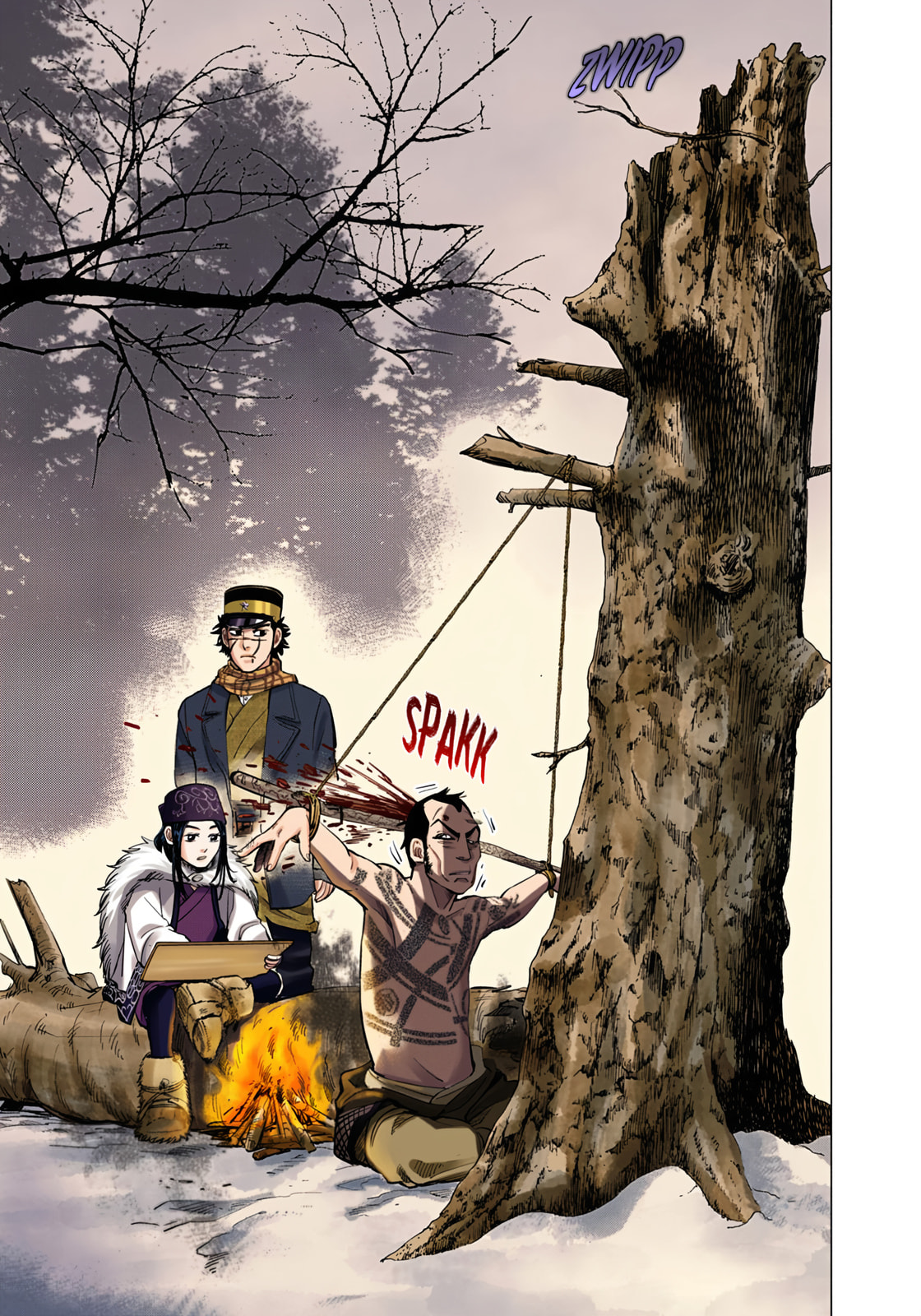 Read Golden Kamuy (Colored) chapter 3 image 9 on Lezhin