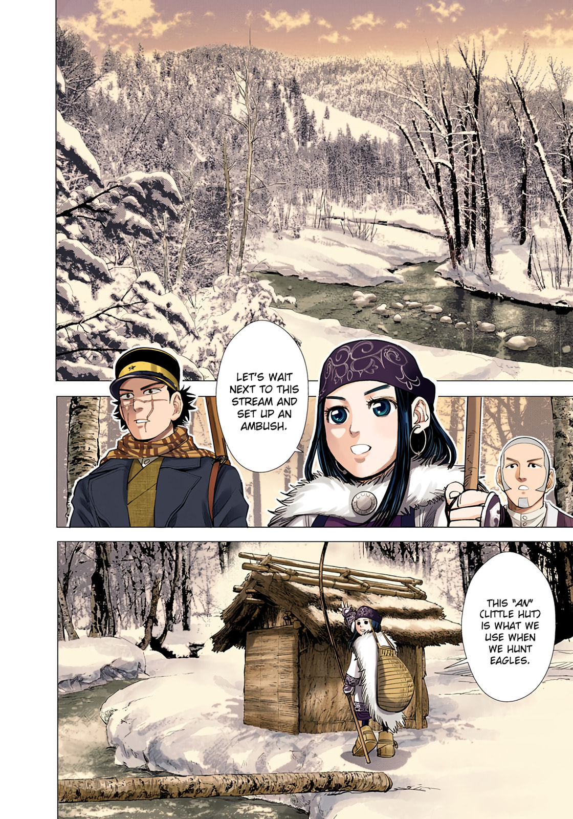 Read Golden Kamuy (Colored) chapter 32 image 1 on Lezhin
