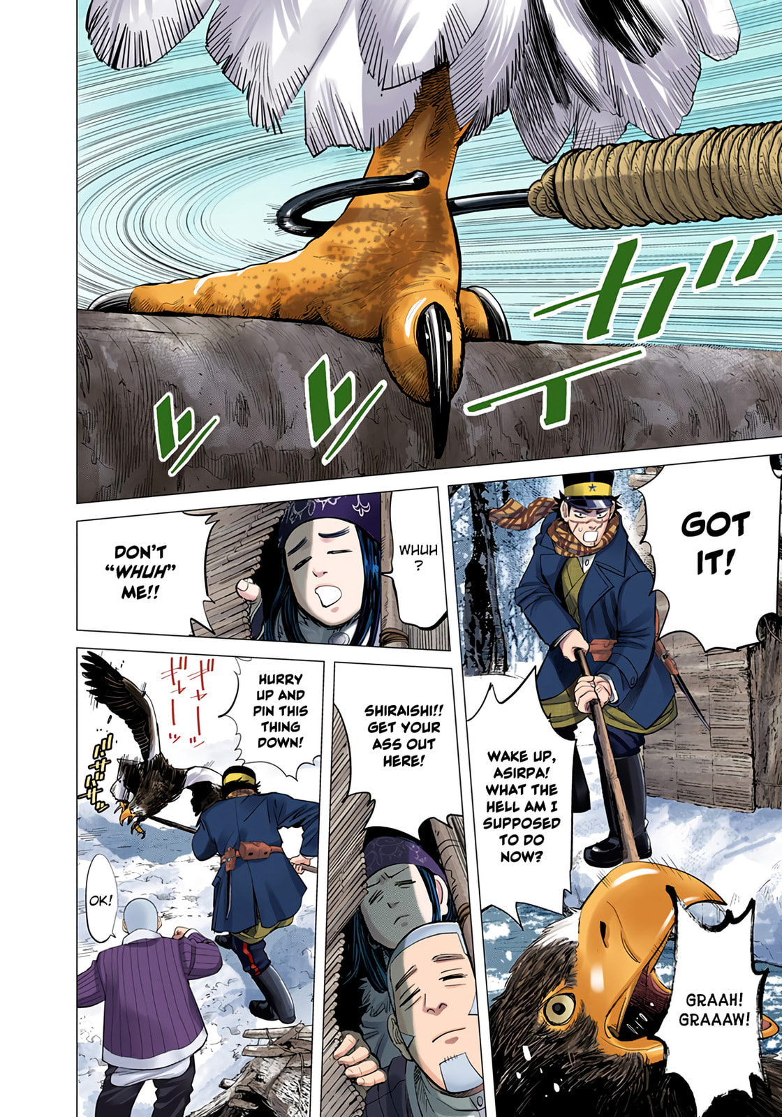Read Golden Kamuy (Colored) chapter 32 image 10 on Lezhin