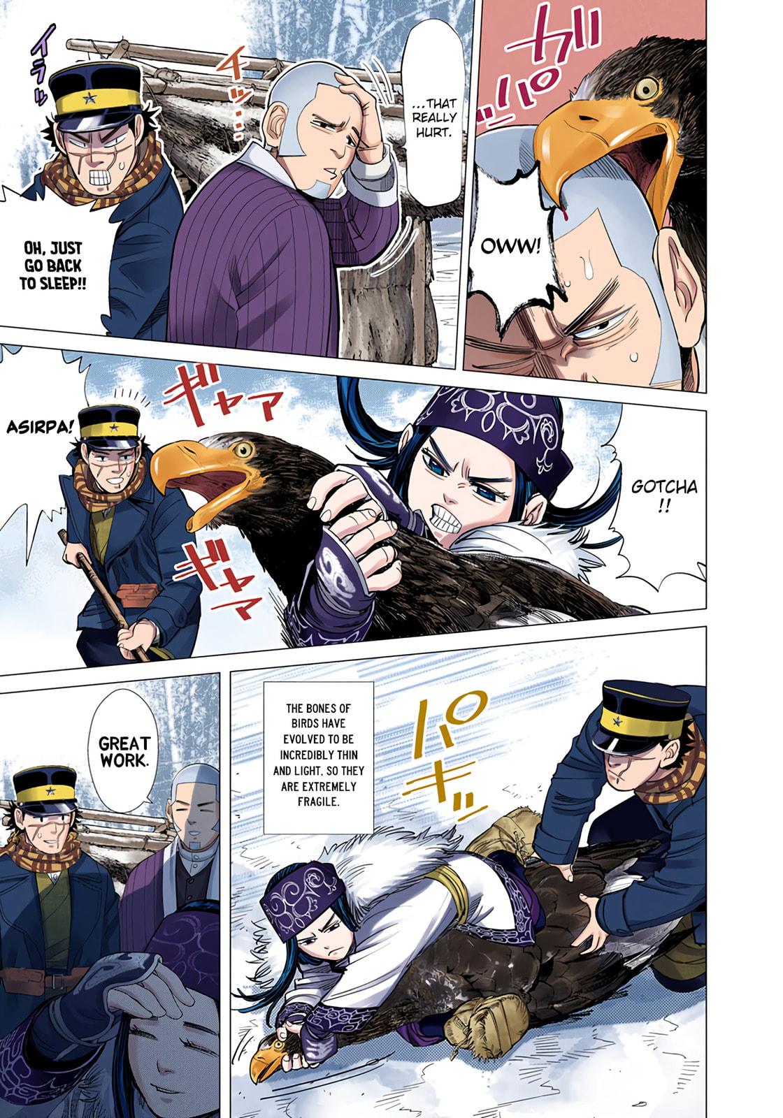 Read Golden Kamuy (Colored) chapter 32 image 11 on Lezhin