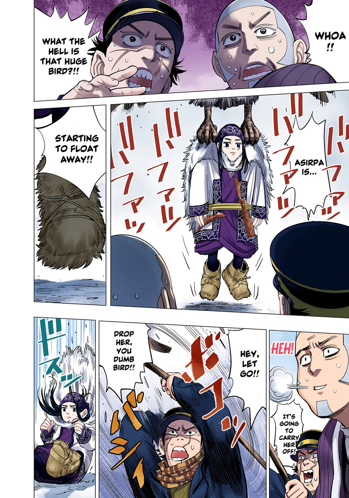 Read Golden Kamuy (Colored) chapter 32 image 13 on Lezhin