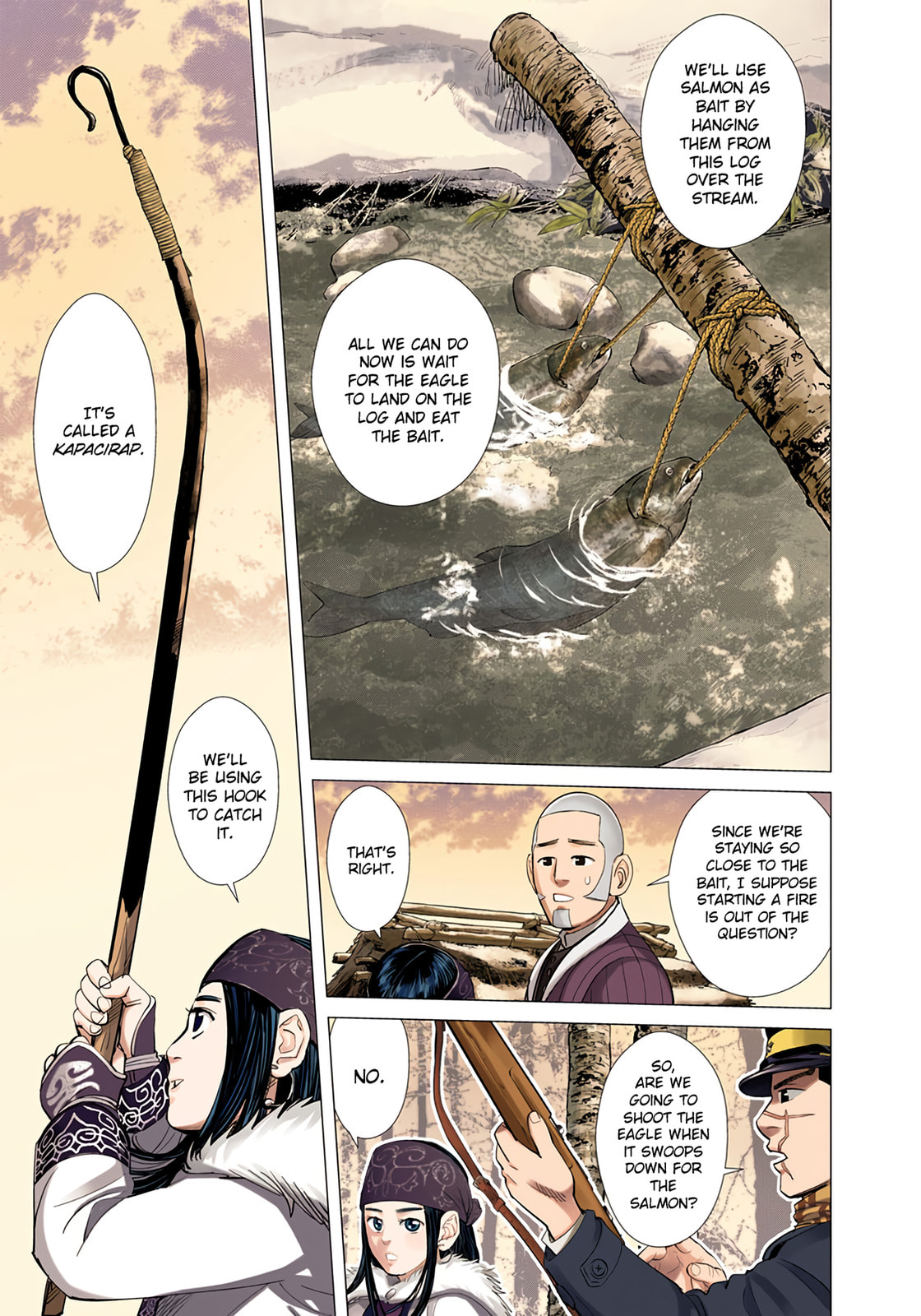 Read Golden Kamuy (Colored) chapter 32 image 2 on Lezhin