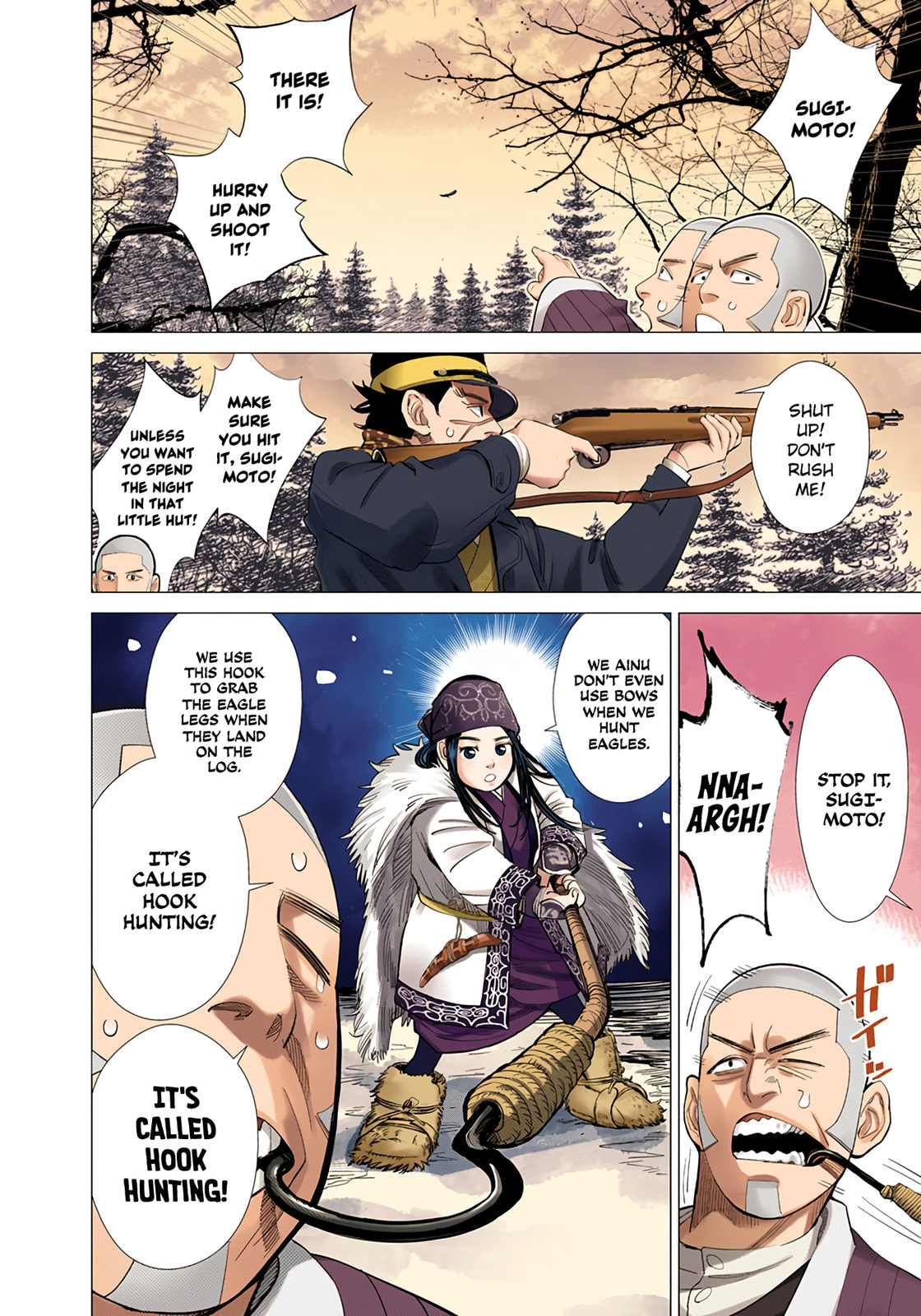 Read Golden Kamuy (Colored) chapter 32 image 3 on Lezhin
