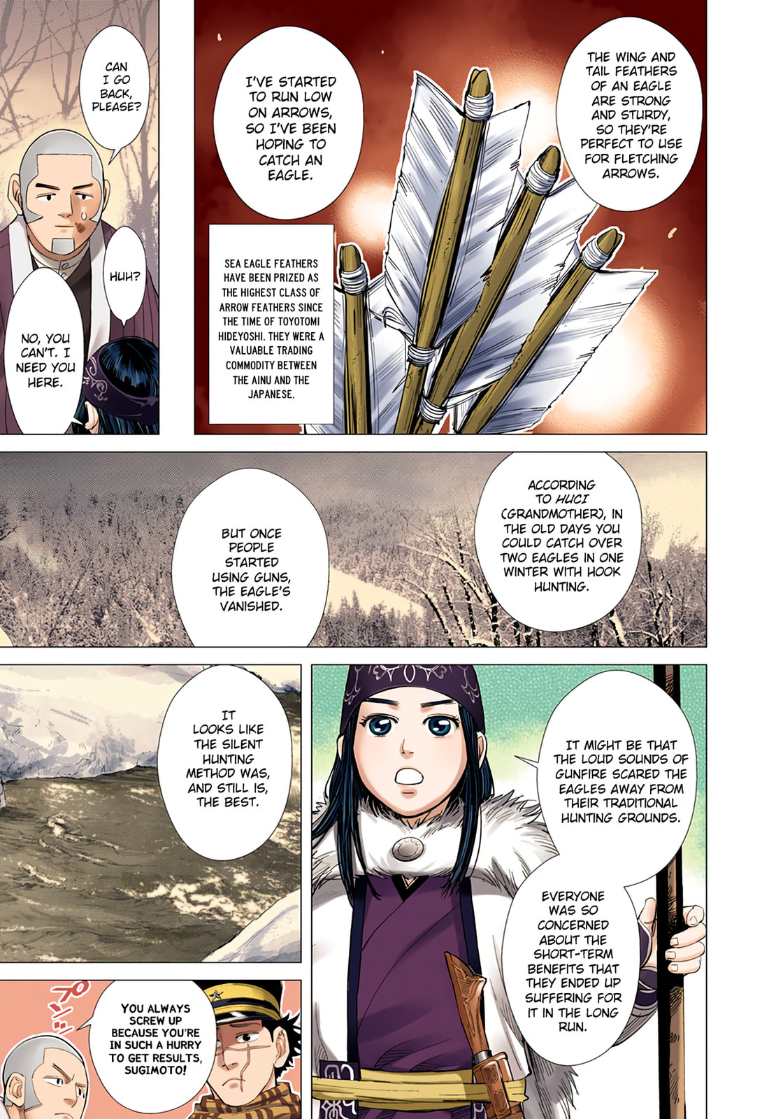 Read Golden Kamuy (Colored) chapter 32 image 4 on Lezhin