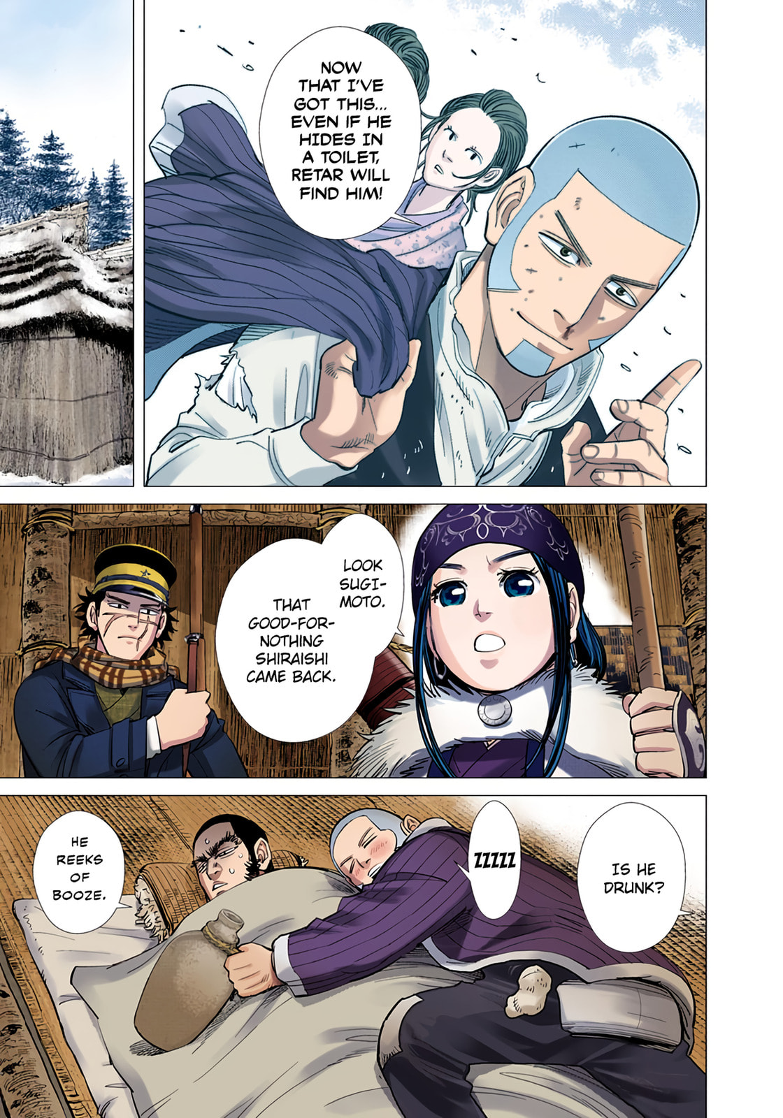 Read Golden Kamuy (Colored) chapter 34 image 16 on Lezhin