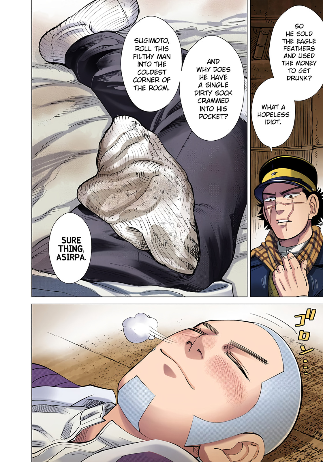 Read Golden Kamuy (Colored) chapter 34 image 17 on Lezhin