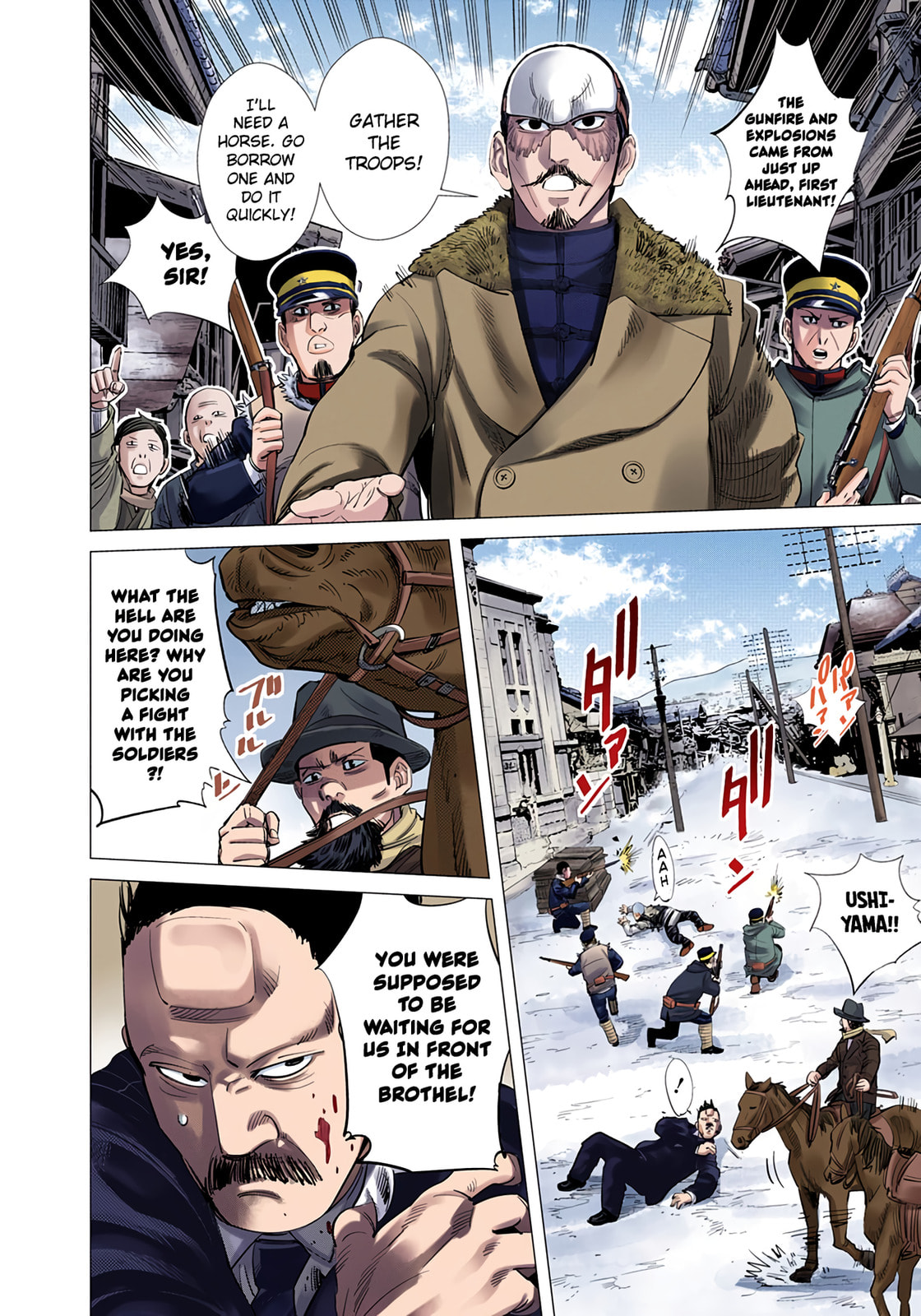 Read Golden Kamuy (Colored) chapter 34 image 4 on Lezhin