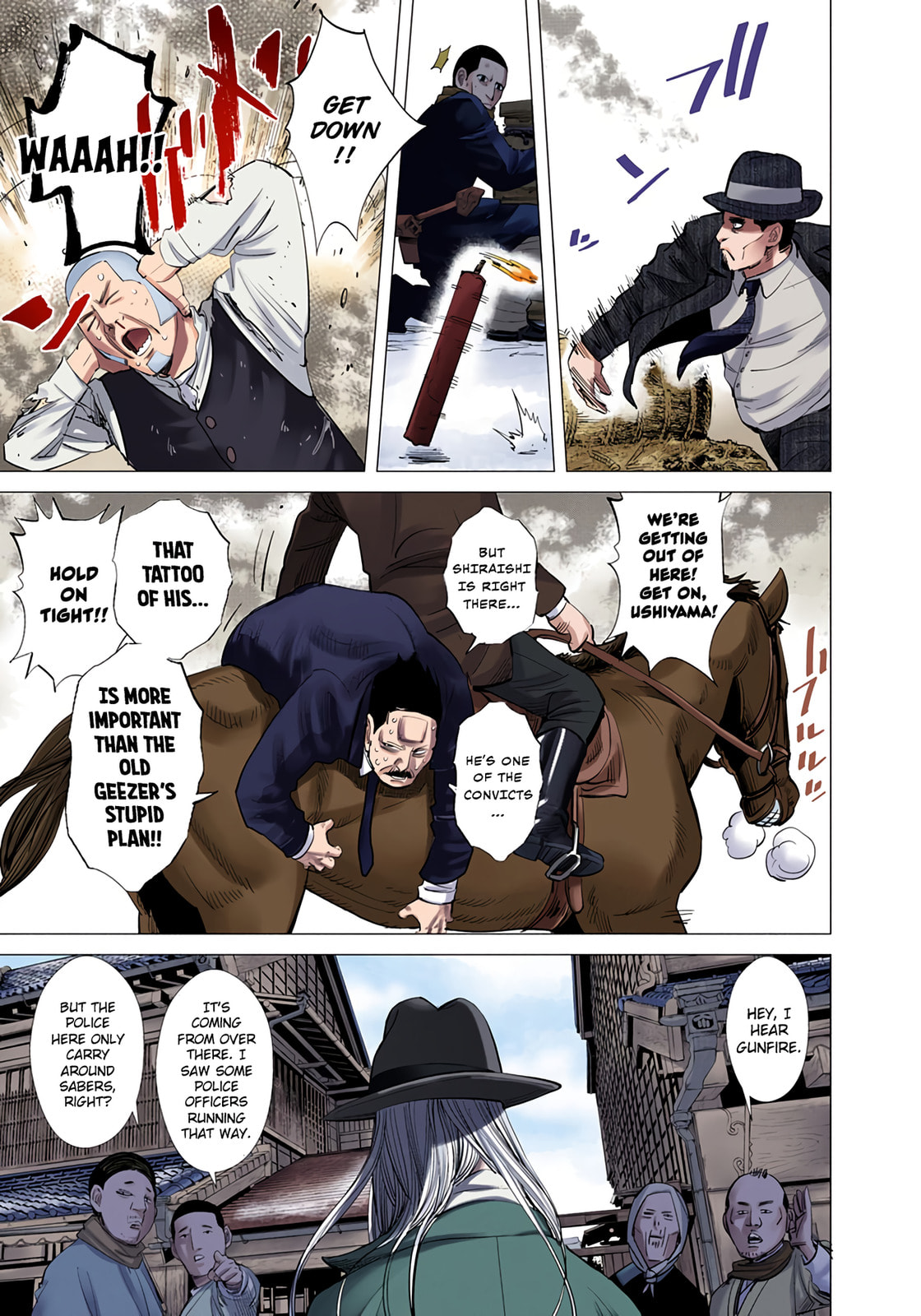 Read Golden Kamuy (Colored) chapter 34 image 5 on Lezhin