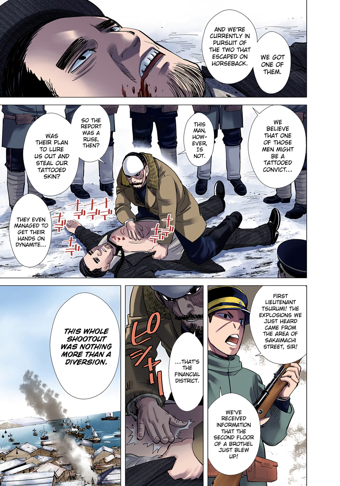 Read Golden Kamuy (Colored) chapter 34 image 7 on Lezhin