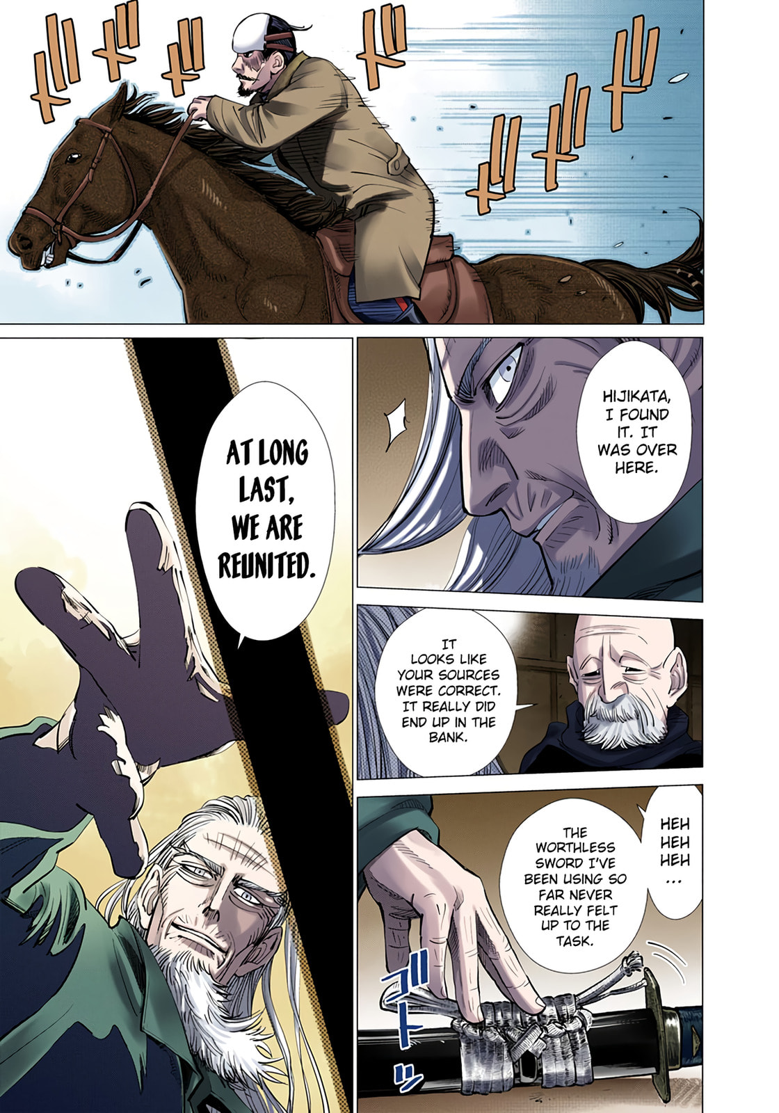 Read Golden Kamuy (Colored) chapter 34 image 9 on Lezhin