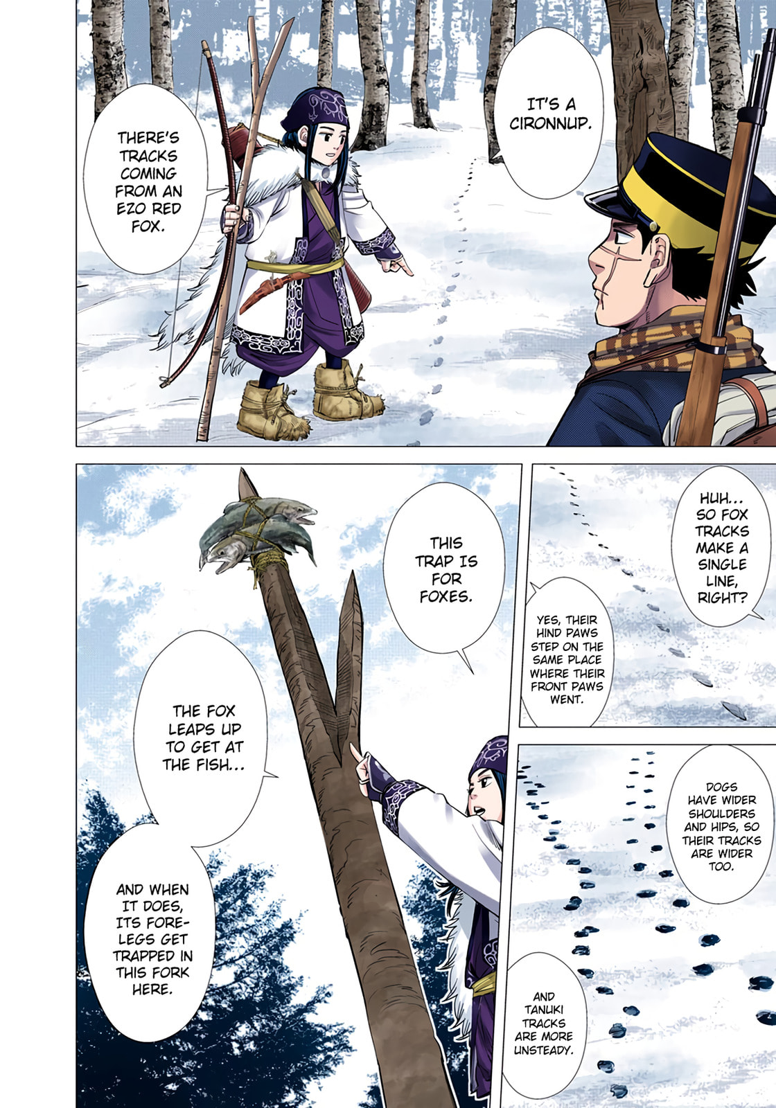 Read Golden Kamuy (Colored) chapter 35 image 1 on Lezhin