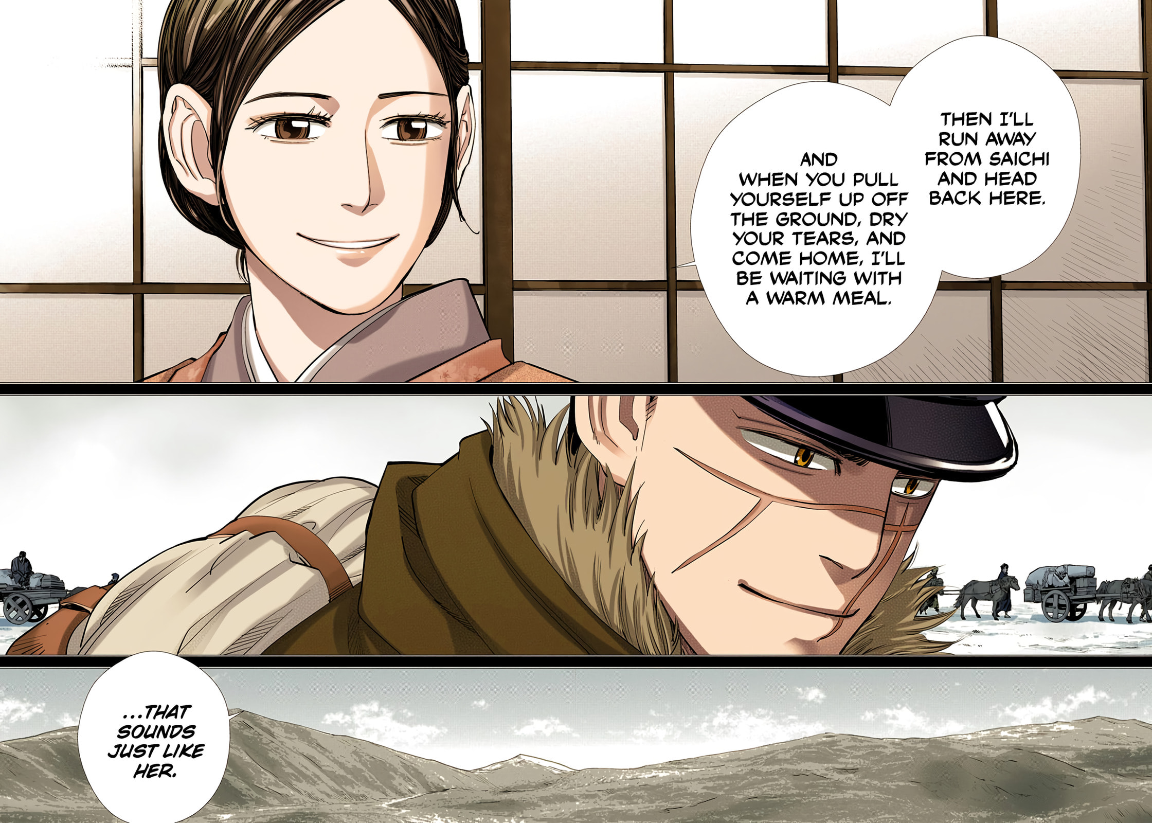 Read Golden Kamuy (Colored) chapter 35 image 13 on Lezhin