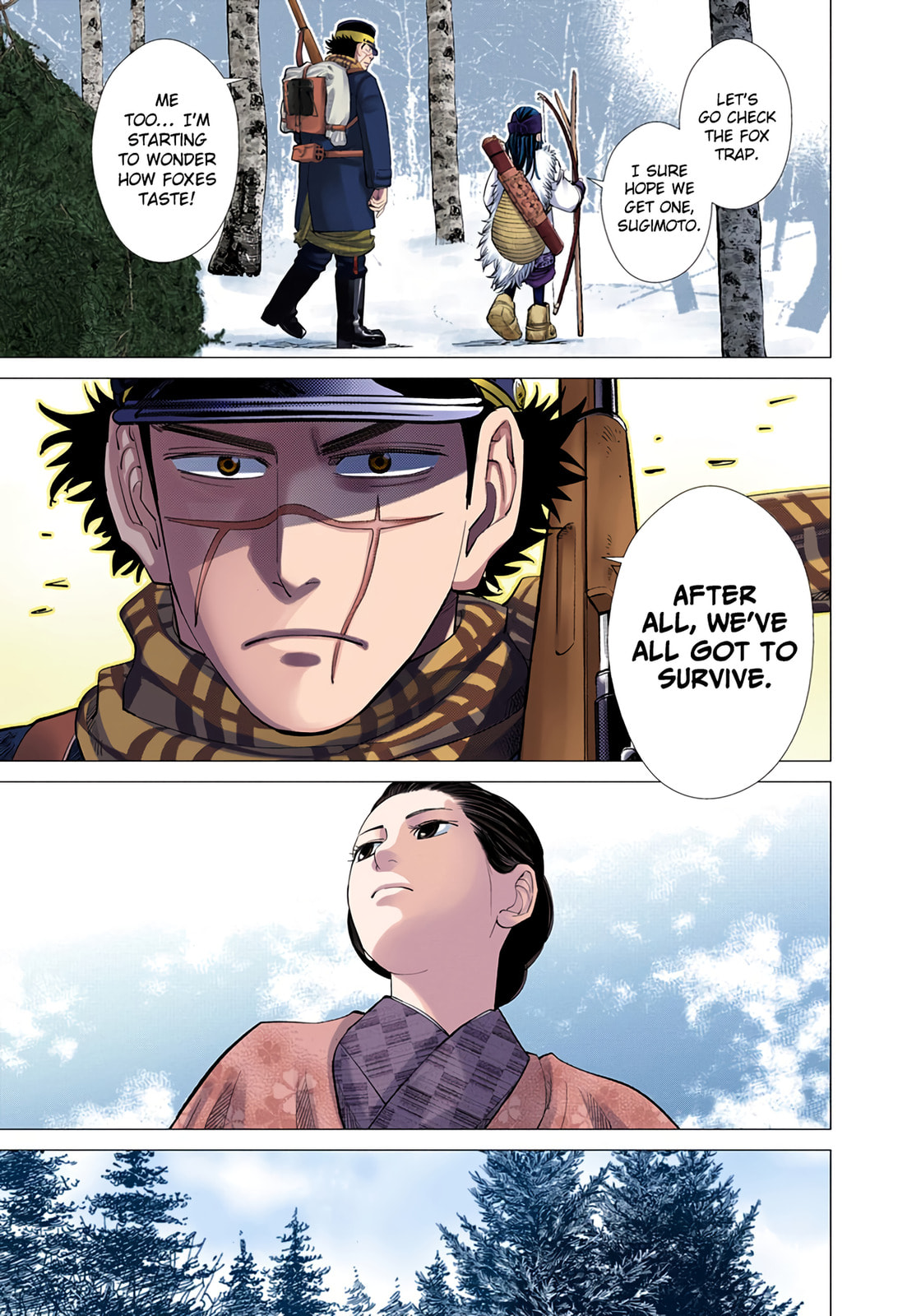 Read Golden Kamuy (Colored) chapter 35 image 15 on Lezhin
