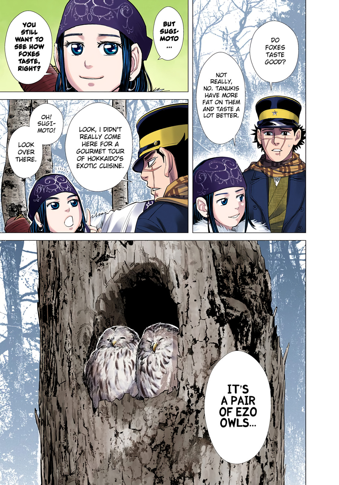 Read Golden Kamuy (Colored) chapter 35 image 2 on Lezhin
