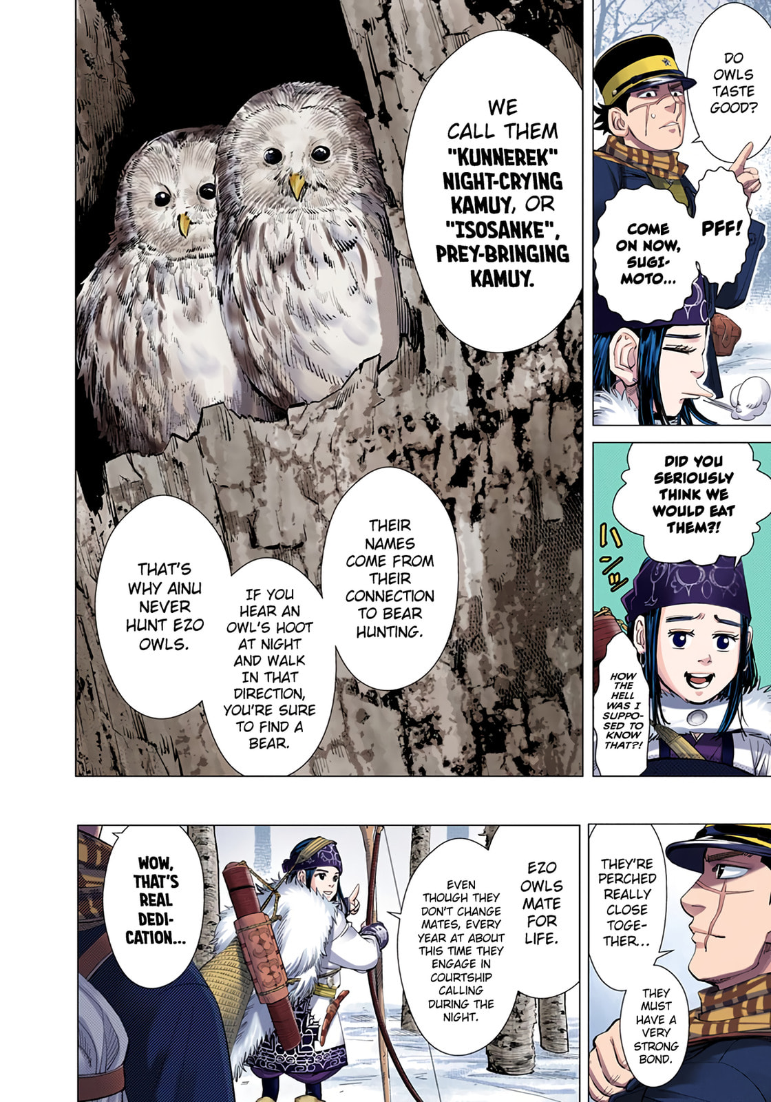 Read Golden Kamuy (Colored) chapter 35 image 3 on Lezhin