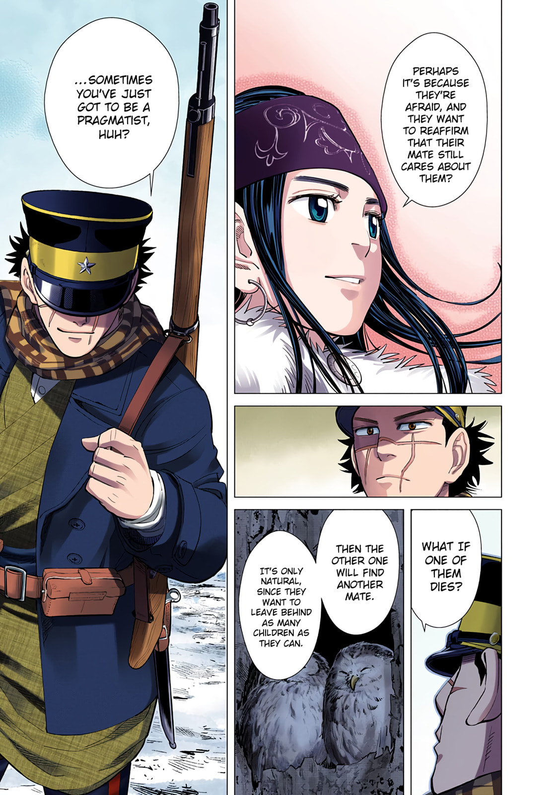 Read Golden Kamuy (Colored) chapter 35 image 4 on Lezhin