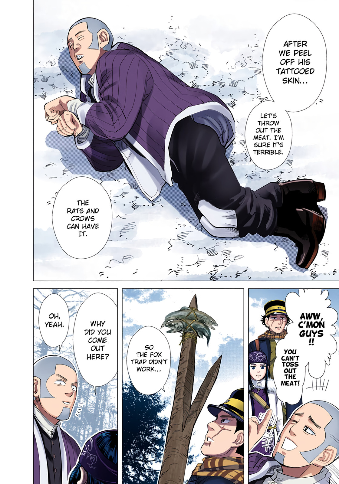 Read Golden Kamuy (Colored) chapter 36 image 1 on Lezhin