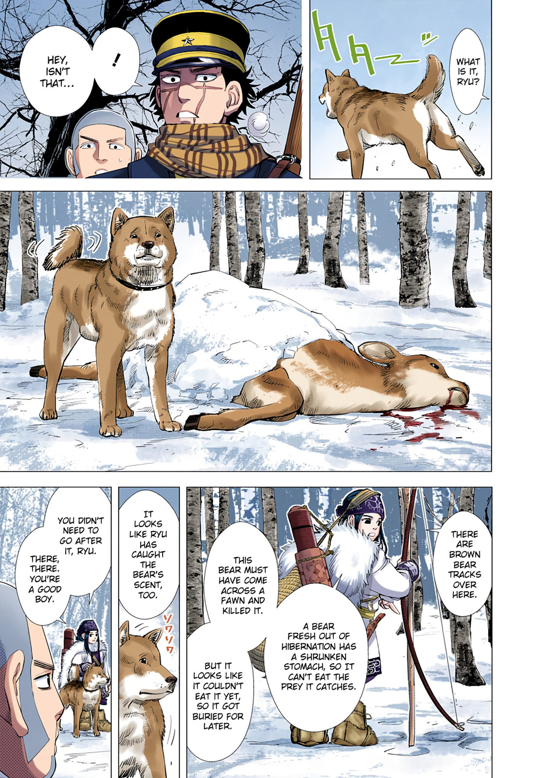 Read Golden Kamuy (Colored) chapter 36 image 10 on Lezhin