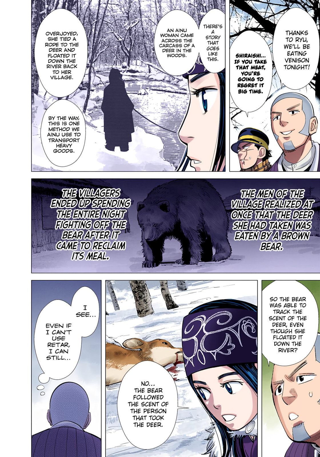 Read Golden Kamuy (Colored) chapter 36 image 11 on Lezhin