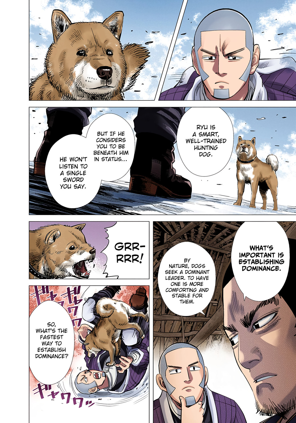 Read Golden Kamuy (Colored) chapter 36 image 13 on Lezhin