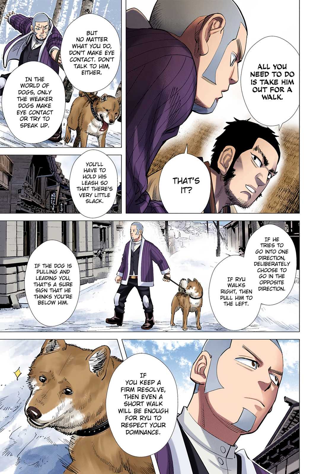 Read Golden Kamuy (Colored) chapter 36 image 14 on Lezhin